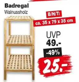 Repo Markt Badregal Walnussholz Angebot