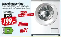 Repo Markt Waschmaschine PKM Angebot