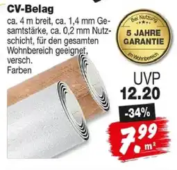 Repo Markt CV-Belag Angebot