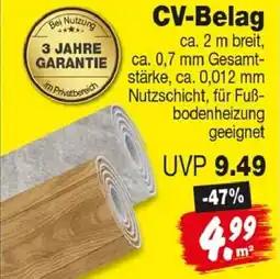 Repo Markt CV-Belag Angebot