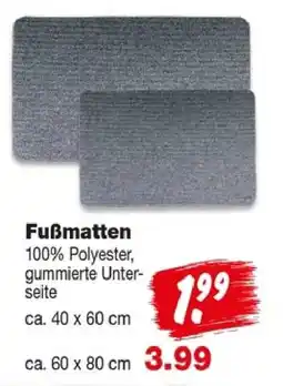 Repo Markt Fußmatten Angebot