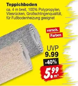 Repo Markt Teppichboden Angebot