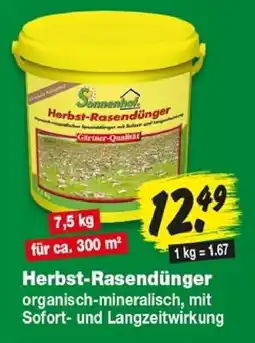 Repo Markt Sonnenhof Herbst-Rasendünger Angebot