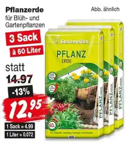 Repo Markt PFLANZ ERDE Angebot
