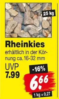Repo Markt Rheinkies Angebot