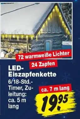 Repo Markt LED-Eiszapfenkette Angebot