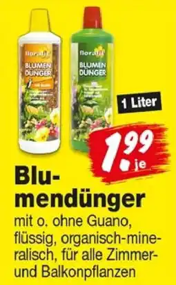 Repo Markt floralia BLUMEN DÜNGER Angebot