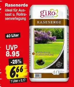 Repo Markt giRo Rasenerde Angebot
