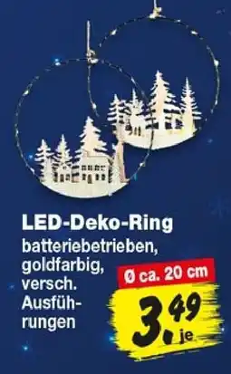 Repo Markt LED-Deko-Ring Angebot