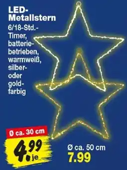 Repo Markt LED-Metallstern Angebot
