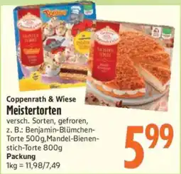 inkoop Coppennath & Wiese Meistertorten Angebot