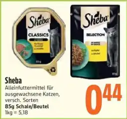 inkoop Sheba Alleinfuttermittel für ausgewachsene Katzen Angebot