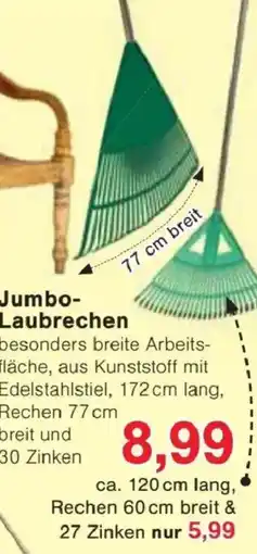 Jawoll Jumbo-Laubrechen Angebot
