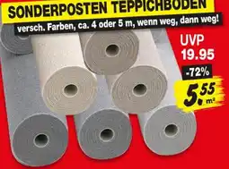 Repo Markt Teppichboden Angebot
