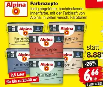 Alpina Farbrezepte