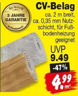 Repo Markt CV-Belag Angebot