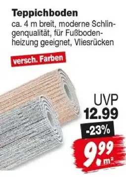 Repo Markt Teppichboden Angebot