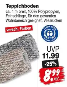 Repo Markt Teppichboden Angebot