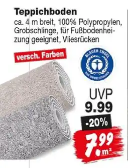 Repo Markt Teppichboden Angebot