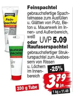 Repo Markt Promova Feinspachtel Angebot