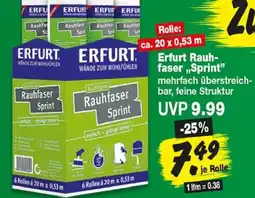 Repo Markt ERFURT Rauhfaser Sprint Angebot