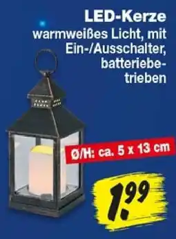 Repo Markt LED-Kerze Angebot