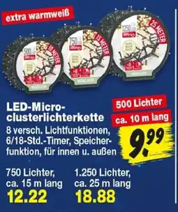 Repo Markt LED-Micro-clusterlichterkette Angebot