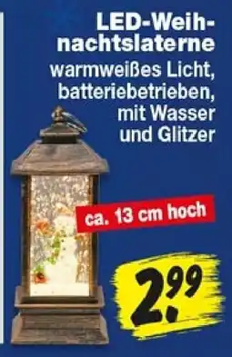 Repo Markt LED-Weihnachtslaterne Angebot
