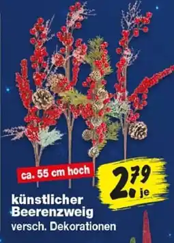Repo Markt künstlicher Beerenzweig Angebot