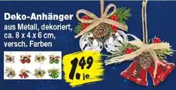 Repo Markt Deko-Anhänger aus Metall, dekoriert Angebot