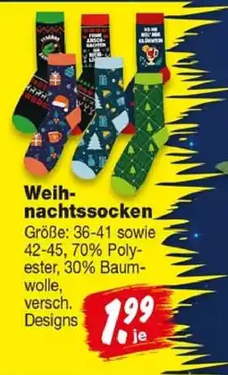 Repo Markt Weihnachtssocken Angebot
