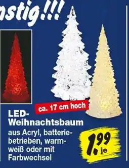 Repo Markt LED-Weihnachtsbaum Angebot