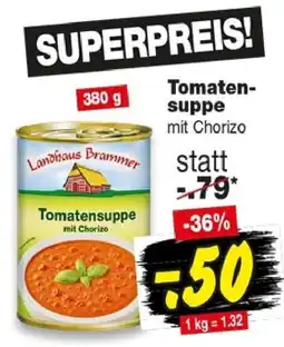 Repo Markt Landhaus Brammer Tomatensuppe mit Chorizo Angebot