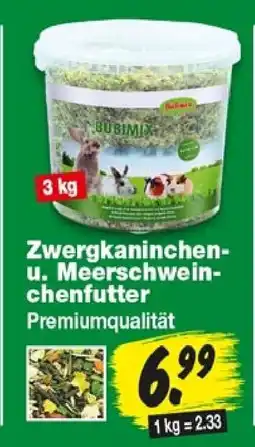 Repo Markt BUBIMIX Zwergkaninchen- u. Meerschweinchenfutter Angebot