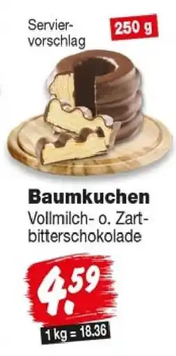 Repo Markt Baumkuchen Angebot