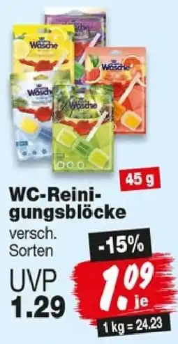 Repo Markt Wasche WC-Reinigungsblöcke Angebot