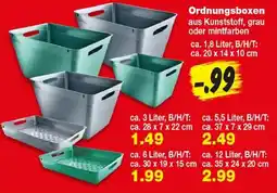 Repo Markt Ordnungsboxen Angebot