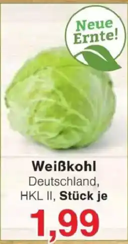 Jawoll Weißkohl Angebot