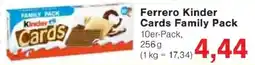 Jawoll Ferrero Kinder Cards Family Pack Angebot