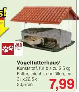 Jawoll Vogelfutterhaus JAN PET Angebot