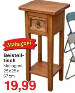 Jawoll Mahagoni Beistelltisch Angebot