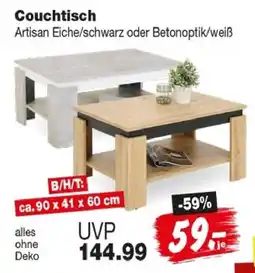 Repo Markt Couchtisch Artisan Angebot