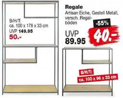 Repo Markt Regale Artisan Eiche Angebot