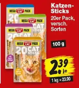 Repo Markt Mega Perfect Cat Sticks Angebot