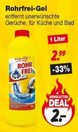 Repo Markt Rohrfrei-Gel eco-fix Angebot