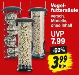 Repo Markt Vogelfuttersäule Angebot