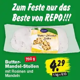 Repo Markt Grano Butter-Mandel-Stollen Angebot