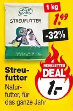 Repo Markt abgefüllt Streufutter Angebot
