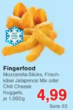 Jawoll Fingerfood Mozzarella-Sticks Angebot