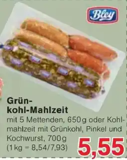 Jawoll Bley Grünkohl-Mahlzeit Angebot